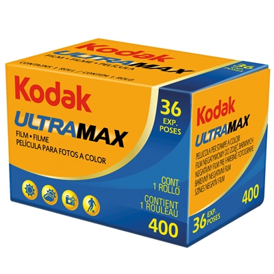 Kodak Ultramax Film 400 35mm 36 Exp