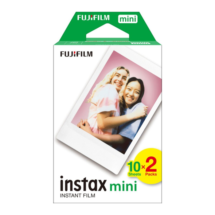 Fujifilm Instax Mini Film Plain Instant 20 Sheets – Twin Pack